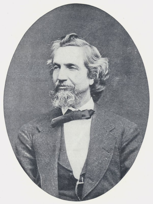 J T Trowbridge (černobílá fotografie) od English Photographer