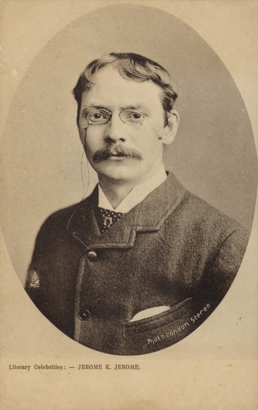 Jerome K Jerome (1859-1927), anglický spisovatel od English Photographer