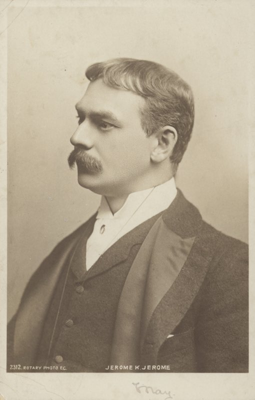 Jerome K Jerome (1859-1927), anglický spisovatel od English Photographer