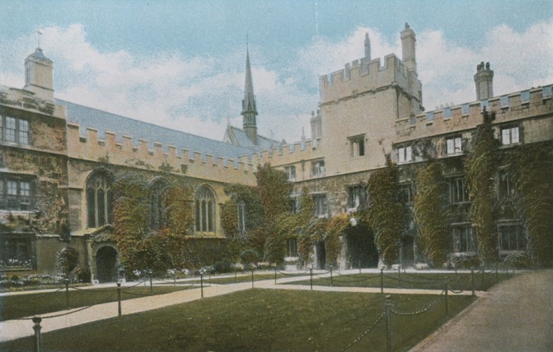 Jesus College od English Photographer