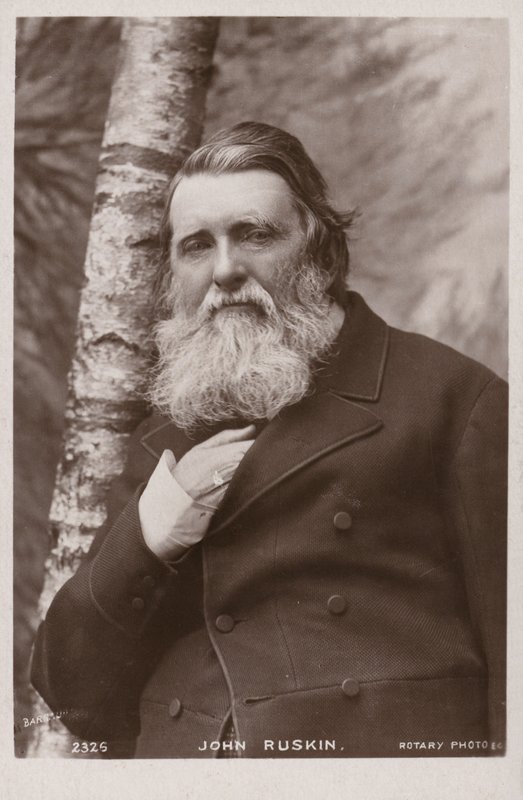 John Ruskin (1819-1900), anglický spisovatel, umělecký kritik, umělec a sociální myslitel od English Photographer