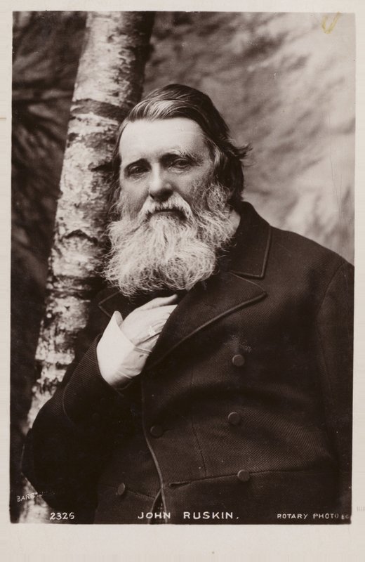 John Ruskin , anglický spisovatel, umělecký kritik, umělec a sociální myslitel od English Photographer