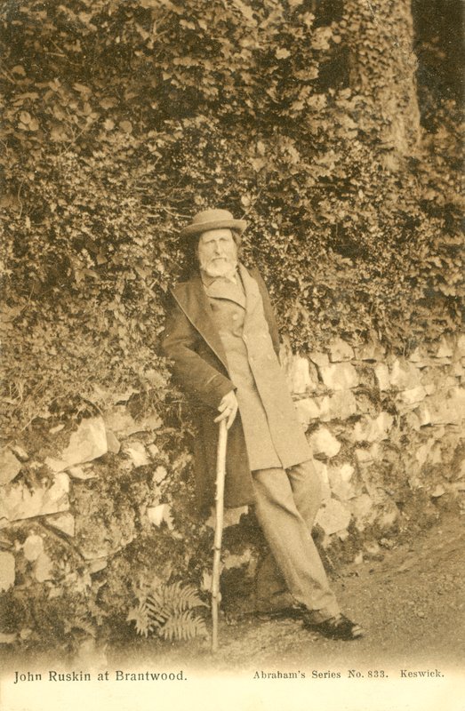 John Ruskin, v Brantwood od English Photographer