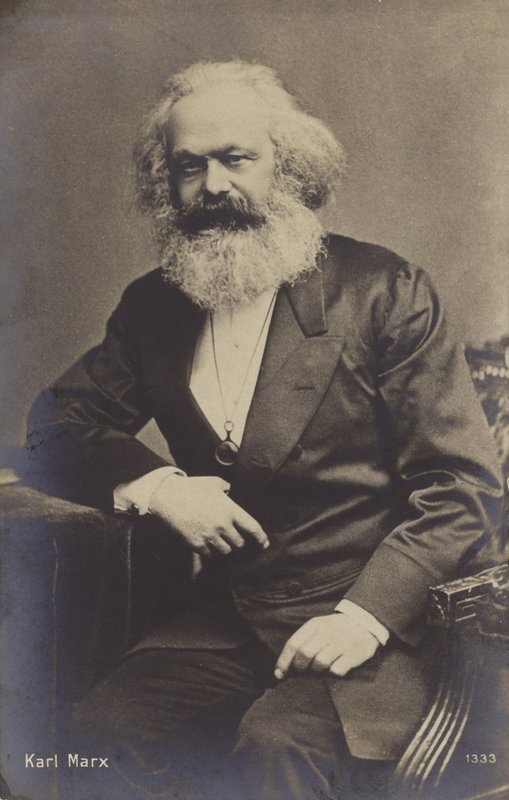 Karl Marx (1818-1883), německý filozof, ekonom, historik a politický teoretik od English Photographer