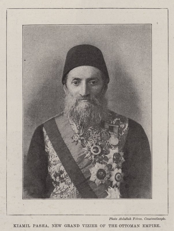 Kiamil Pasha, nový velkovezír Osmanské říše od English Photographer