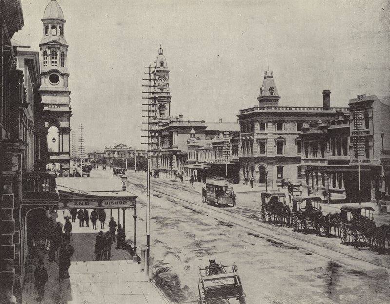 King William Street, Adelaide od English Photographer