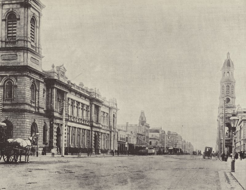 King William Street, Adelaide od English Photographer
