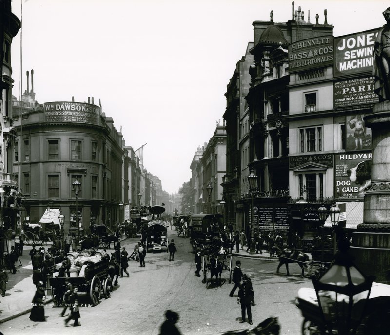 King William Street, Londýn, fotografie od English Photographer