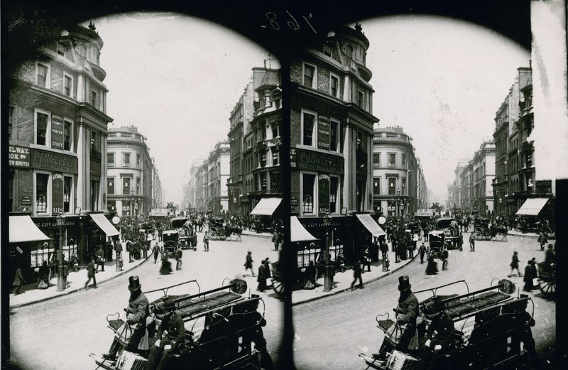 King William Street, Londýn, fotografie od English Photographer
