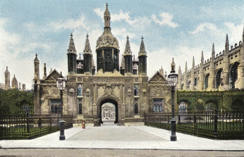 Kings College, vstupní brána od English Photographer