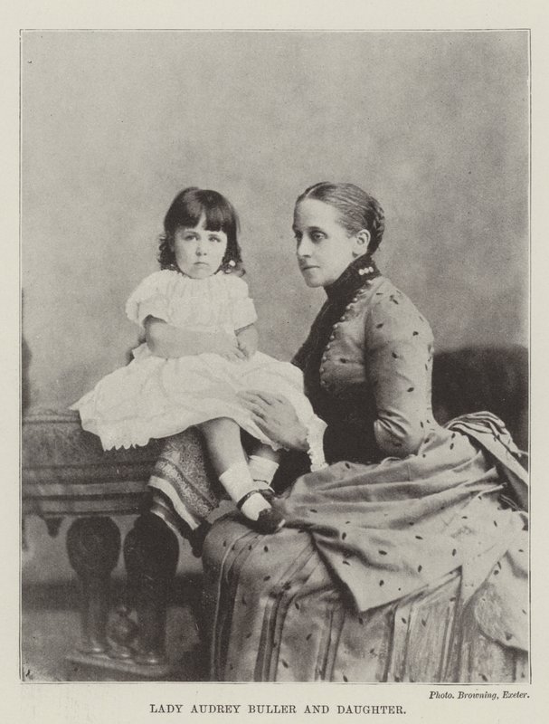 Lady Audrey Buller a dcera od English Photographer