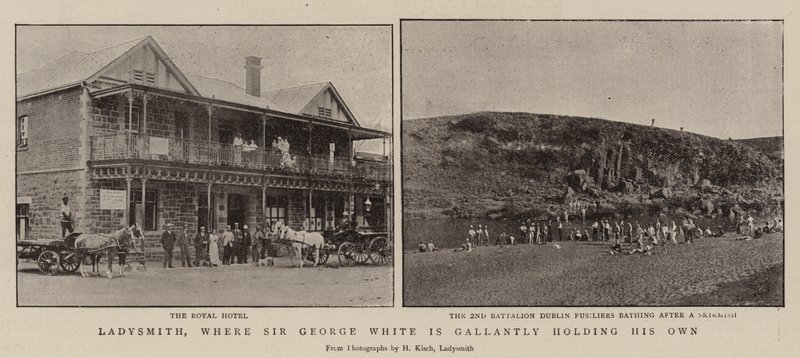 Ladysmith, kde sir George White galantně drží svůj vlastní od English Photographer