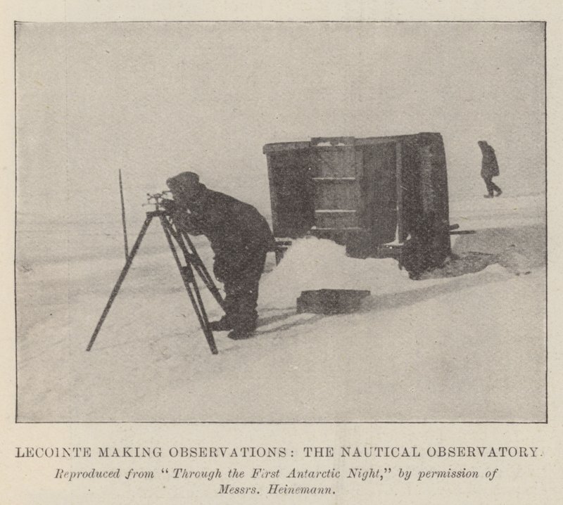 Lecointe making Observations, Námořní observatoř od English Photographer