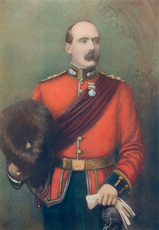 Podplukovník A. W. Thorneycroft. Velení Thorneycroftově jízdní pěchotě od English Photographer