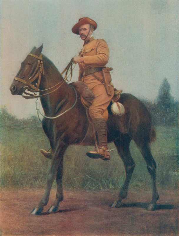 Podplukovník E. C. Bethune. Velení Bethuneově jízdní pěchotě od English Photographer