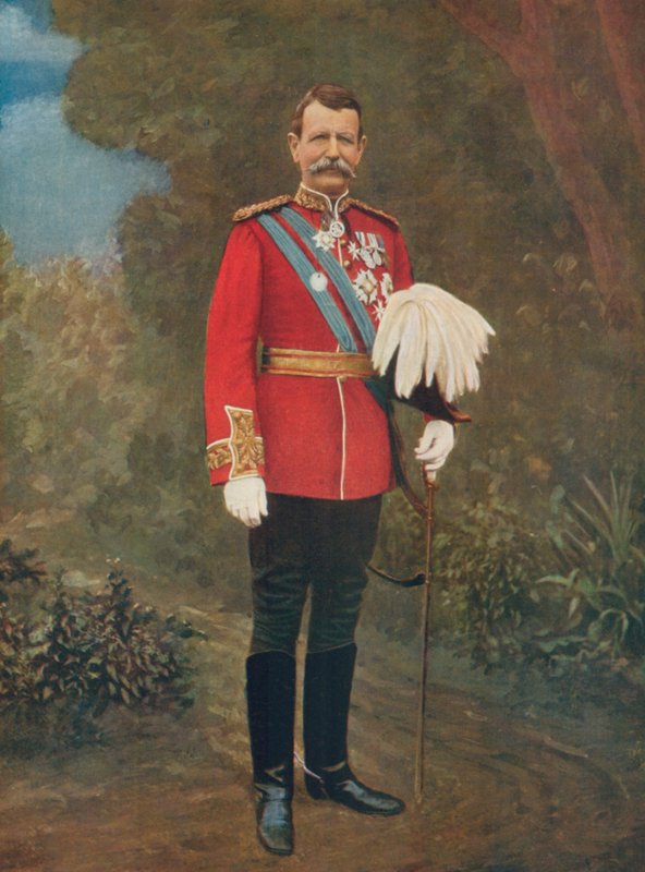 Generálporučík sir Charles Warren, velitel 5. divize jihoafrických polních sil od English Photographer