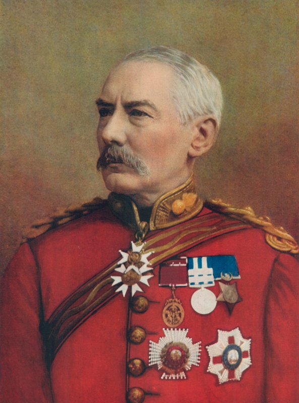 Generálporučík Sir Charles William Wilson od English Photographer