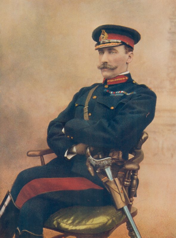 Generálporučík Sir H. C. Chermside. Velící čtrnácté brigádě v Jižní Africe od English Photographer