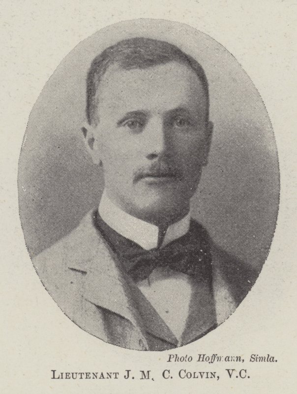 Poručík JMC Colvin, VC od English Photographer