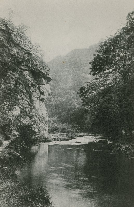 Lions Face Rock, Dovedale od English Photographer