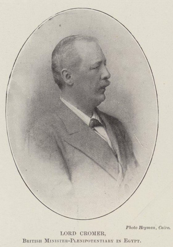 Lord Cromer, britský ministr-zplnomocněnec v Egyptě od English Photographer