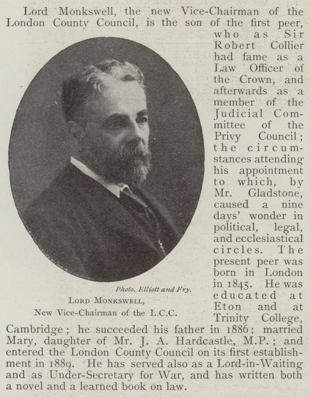 Lord Monkswell, nový místopředseda LCC od English Photographer