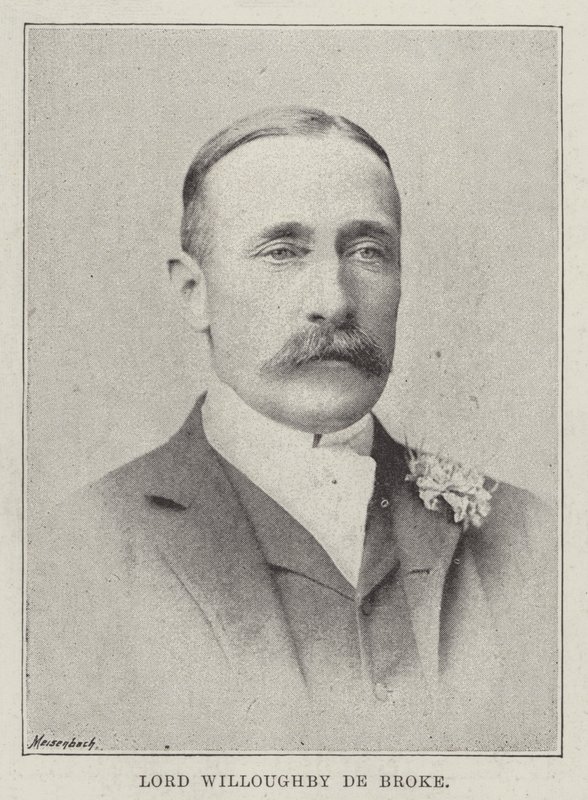 Lord Willoughby de Broke od English Photographer