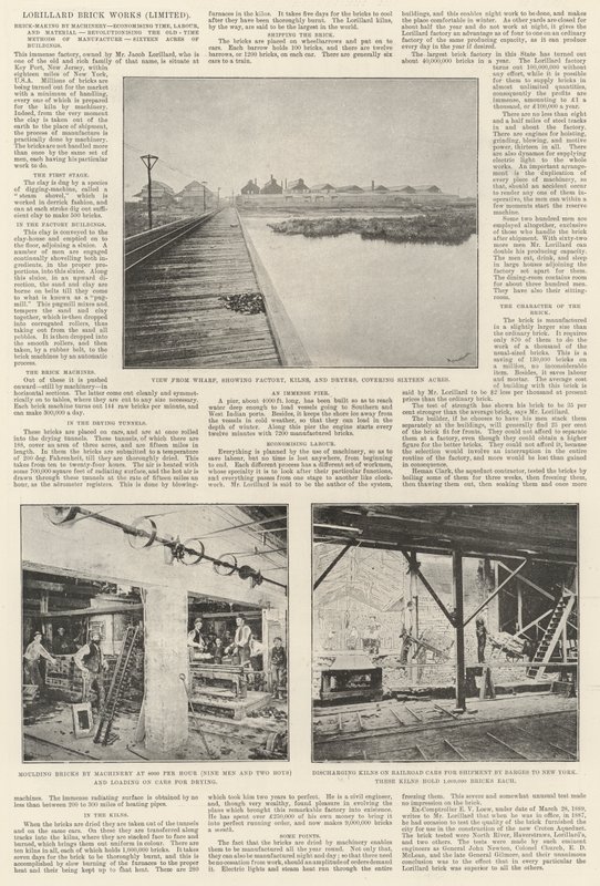 Lorillard Brick Works (Limited) od English Photographer
