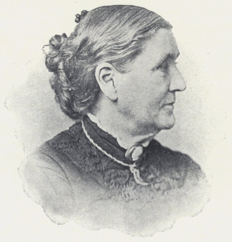 Lucy Larcom (černobílá fotografie) od English Photographer