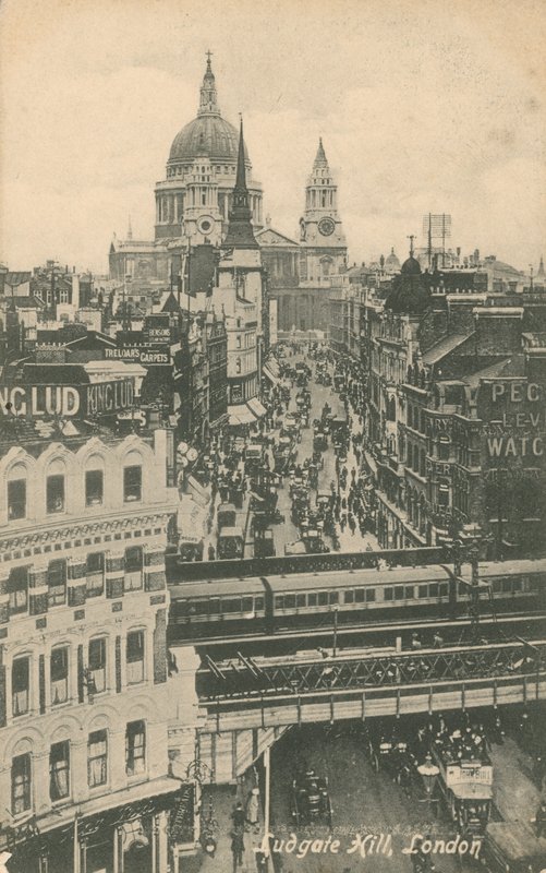 Ludgate Hill, Londýn od English Photographer