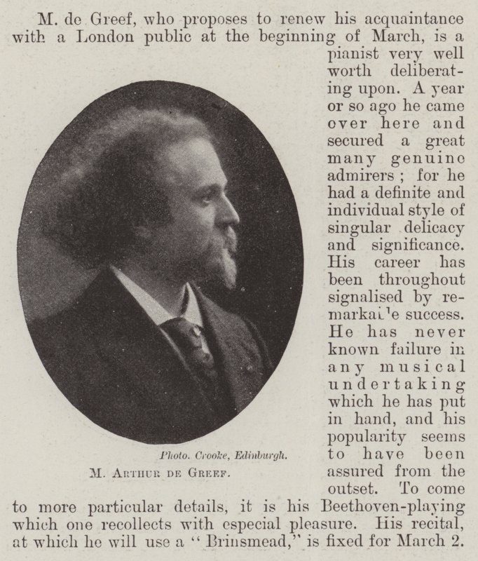 M Arthur de Greef od English Photographer