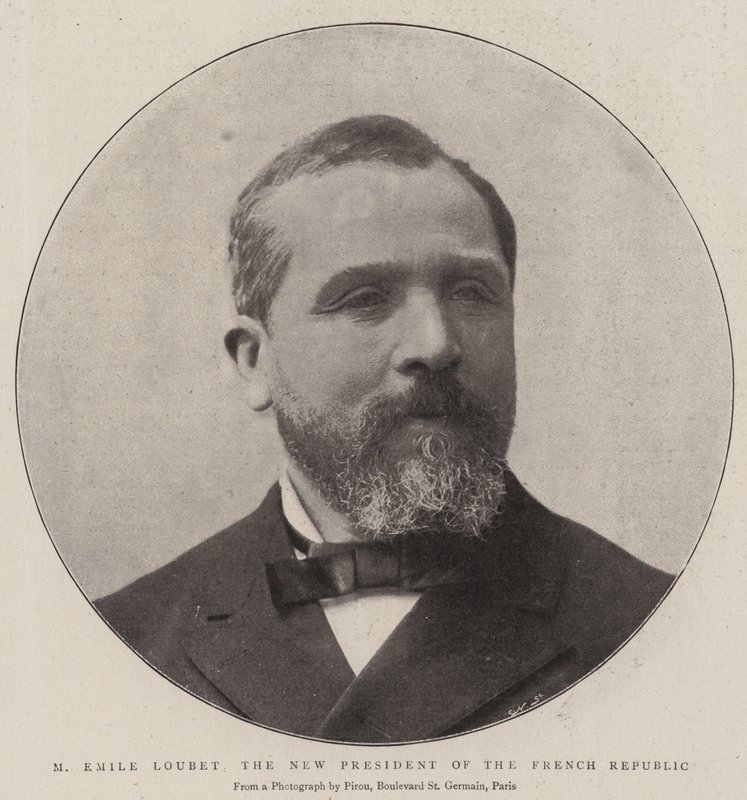 Emile Loubet, nový prezident Francouzské republiky od English Photographer