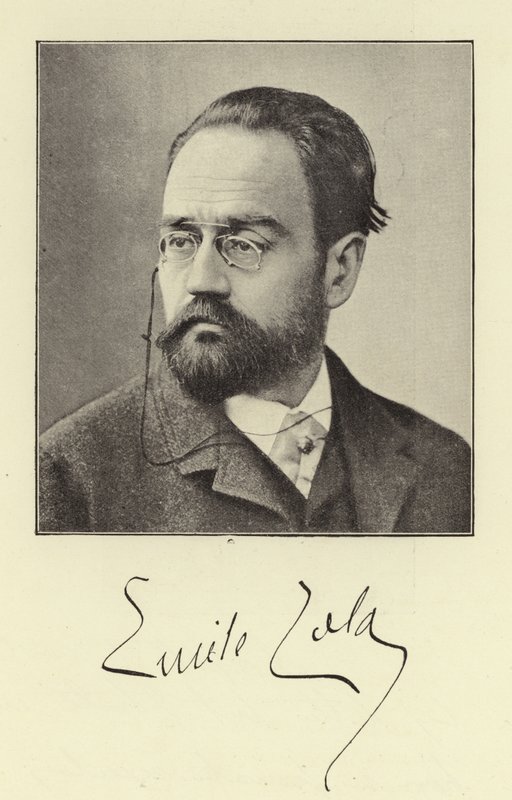 M Emile Zola od English Photographer