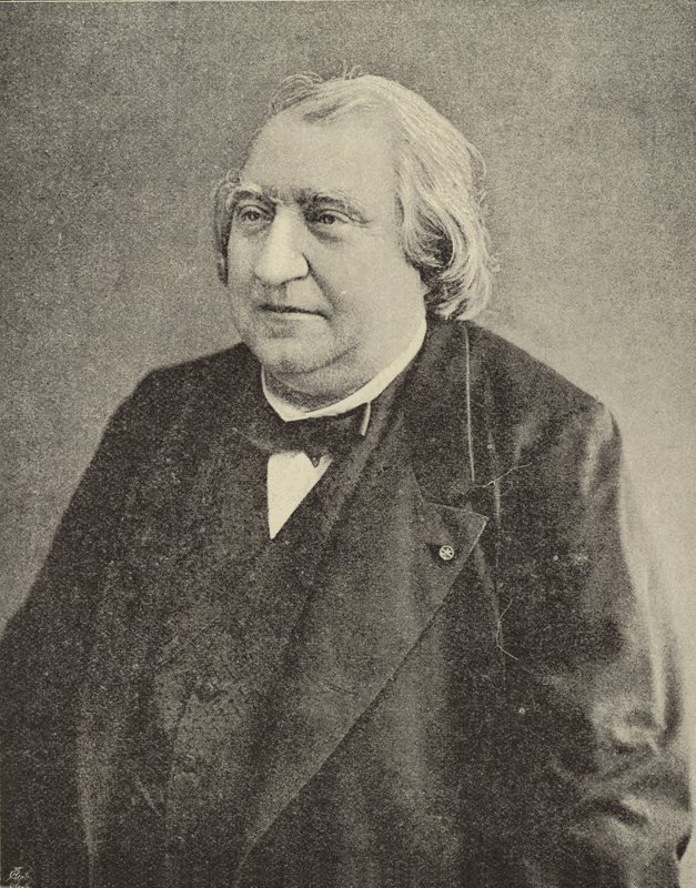M Ernest Renan, autor La Vie de Jesus od English Photographer