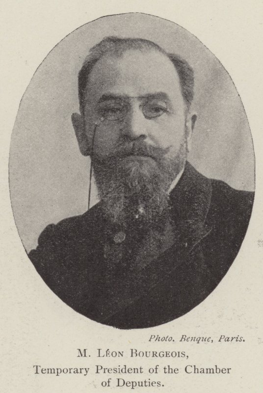 M Leon Bourgeois, dočasný předseda Poslanecké sněmovny od English Photographer