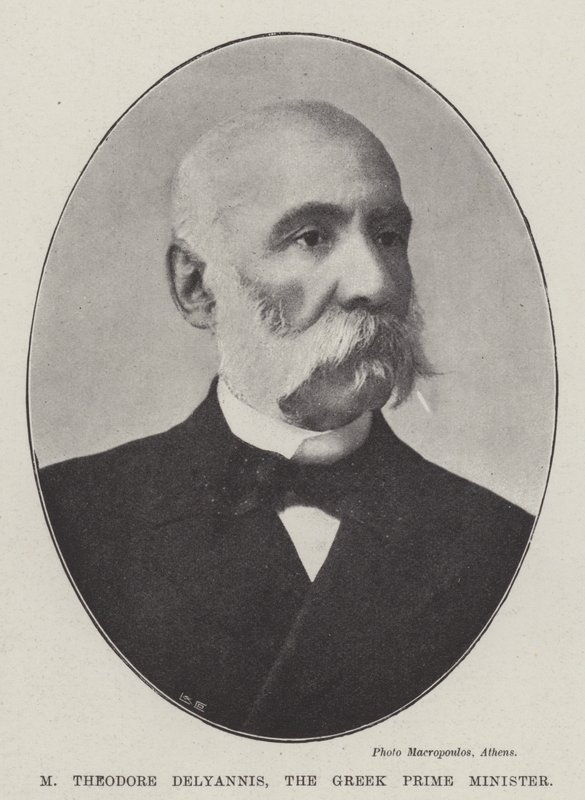 M Theodore Delyannis, řecký premiér od English Photographer