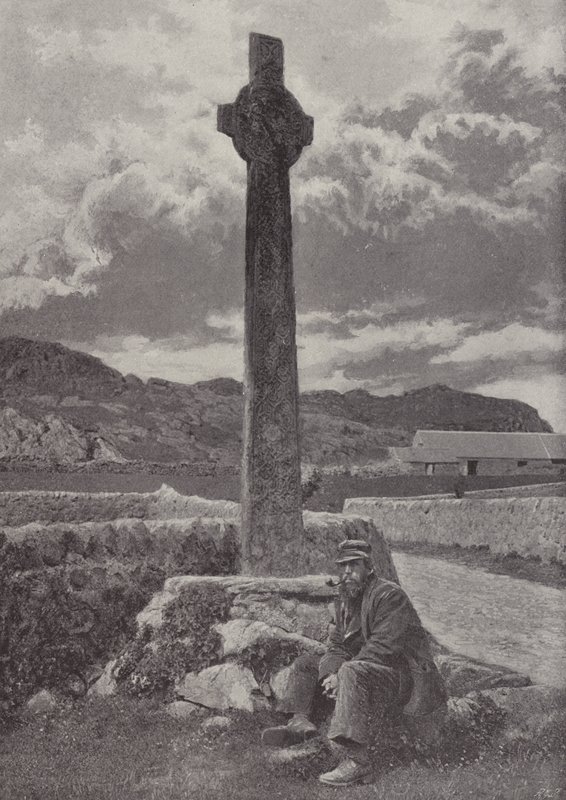 Macleans Cross, Iona od English Photographer