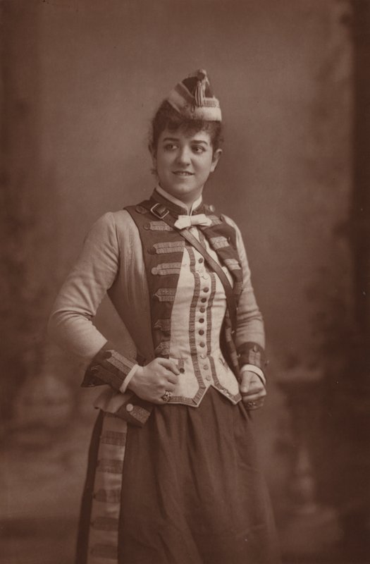 Mademoiselle Zelie de Lussan od English Photographer