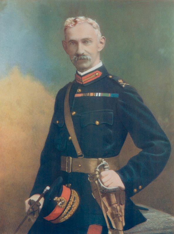 Generálmajor G. Barton. Velení šesté pěší brigádě od English Photographer