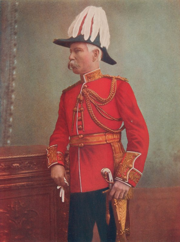 Generálmajor G. H. Marshall, velitel královského dělostřelectva jihoafrických polních sil od English Photographer