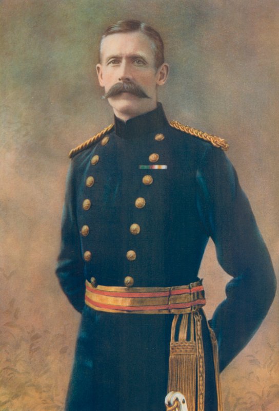 Generálmajor G. T. Pretyman. Vojenský velitel, Bloemfontein od English Photographer