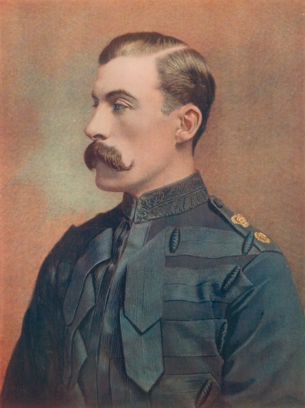 Generálmajor J. F. Brocklehurst. Velení druhé jízdní brigádě, Natal Field Force od English Photographer