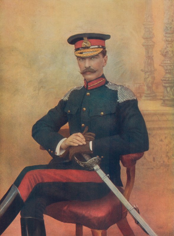 Generálmajor J. M. Babington. Velitel první jezdecké brigády v Jižní Africe od English Photographer