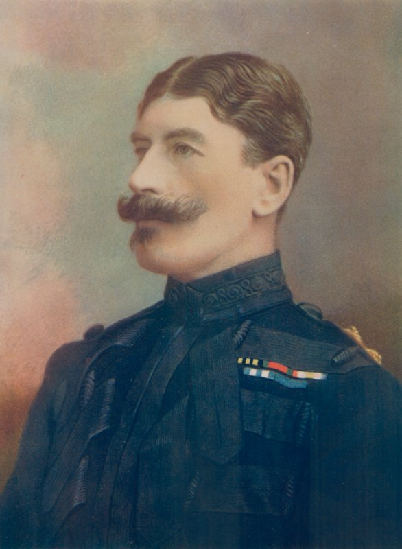 Generálmajor J. P. Brabazon. Velící Imperial Yeomanry, Jižní Afrika od English Photographer