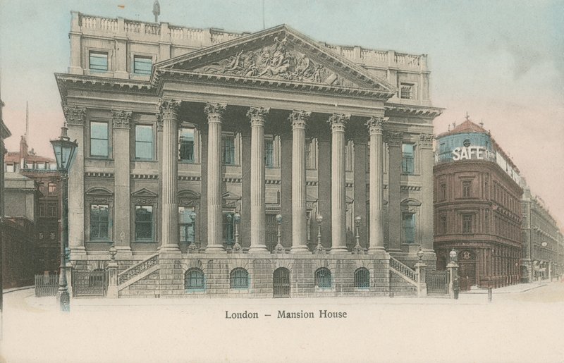 Mansion House, Londýn od English Photographer