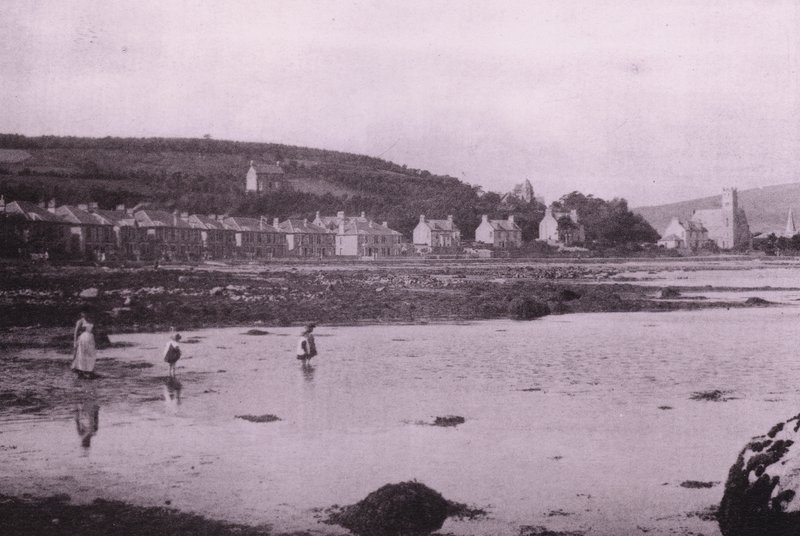 Marine Parade, Rothesay (černobílá fotografie) od English Photographer