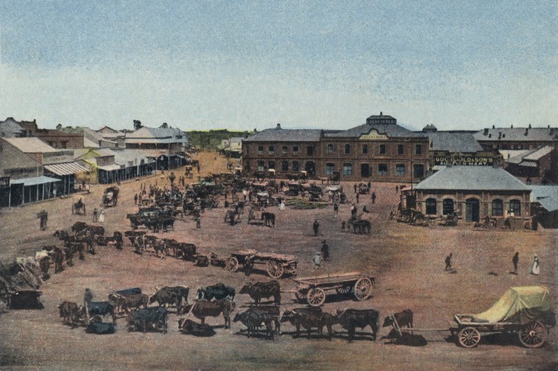Market Square, Kimberley od English Photographer
