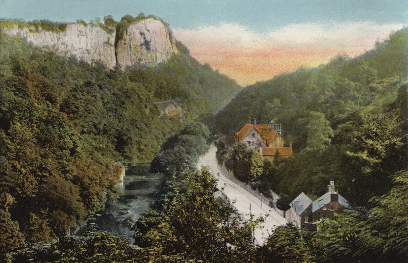 Matlock Bath, Vysoký Tor od English Photographer