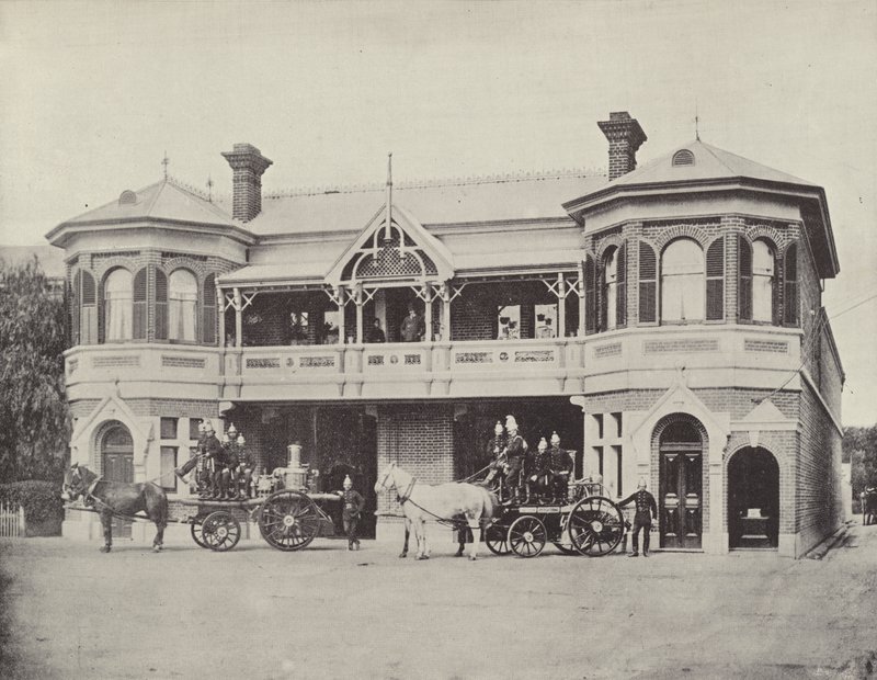 Metropolitan Fire Brigade Station, Adelaide od English Photographer