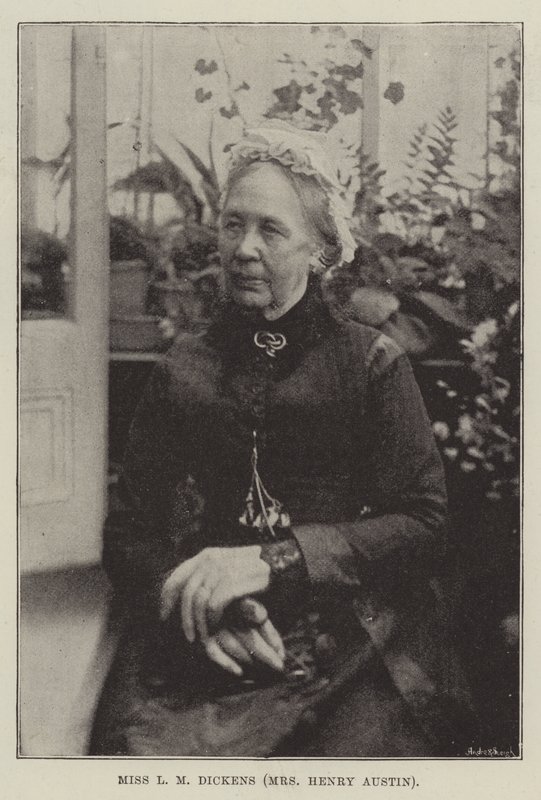 Slečna L M Dickens (paní Henry Austin) od English Photographer